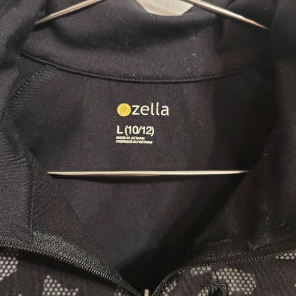 Zella Full Zip Athletic Jacket Sz L (10-12) - Picture 3 of 3
